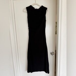 ASTR black midi dress. Size small!